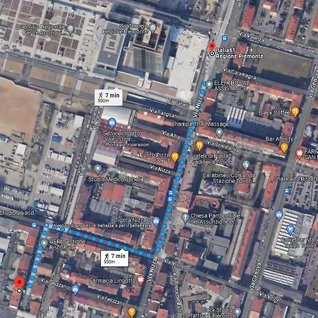 Tania House, Metro Italia 61 Torino