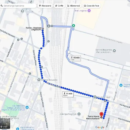 Tania House, Metro Italia 61 Апартаменты