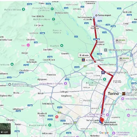 Tania House, Metro Italia 61 Апартаменты Турин